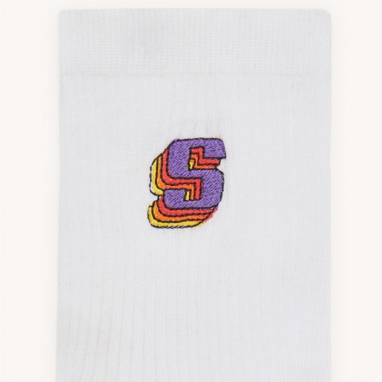 Chaussettes avec logo Sandro Soldes  Femme