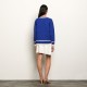 Pull over size avec patch Sandro Soldes  Femme