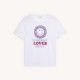 T-shirt en coton organique à motifs Sandro Soldes  Femme