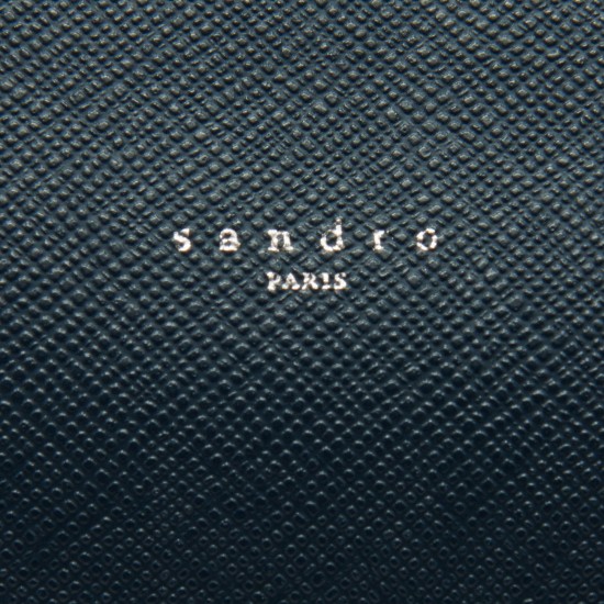 Briefcase en cuir saffiano Sandro Soldes Homme