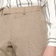 Pantalon de costume à petits carreaux Sandro Soldes Homme